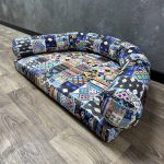 Лежак для котів та собак панама модель 6 “Patchwork”