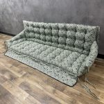 Подушка з бортами на піддони/гойдалки/каркаси/садові меблі панама “Rope”