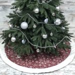 Спідниця під ялинку "X-mas Mini Snowflakes"