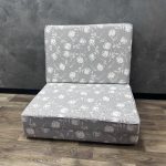 Матрац-трансформер розкладний 3 секції панама "Artichoke grey"