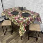 Скатертина водовідштовхувальна (з тефлоновим покриттям) “Autumn flowers”