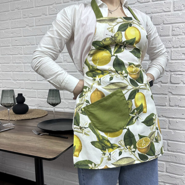 Фартух кухонний водовідштовхувальний (з тефлоновим покриттям) "Lemon meyeri"