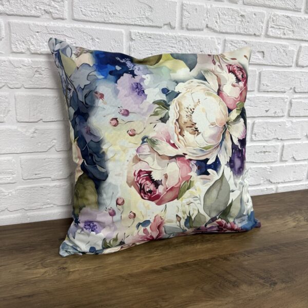 Подушка панама "3D flowers" 40х40 см