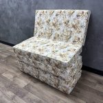 Матрац-трансформер розкладний 5 секцій панама "Aquarel flowers"