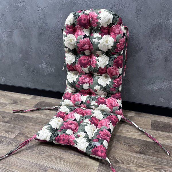 Подушка для крісла-гойдалки панама "Ashen flowers"