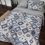 Комплект постільної білизни "Carpet blue"