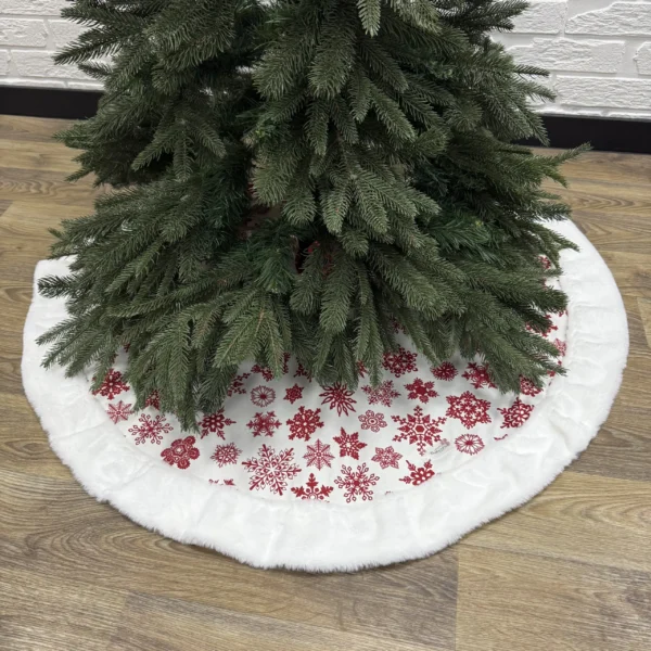 Спідниця під ялинку "X-mas Snowflakes New"