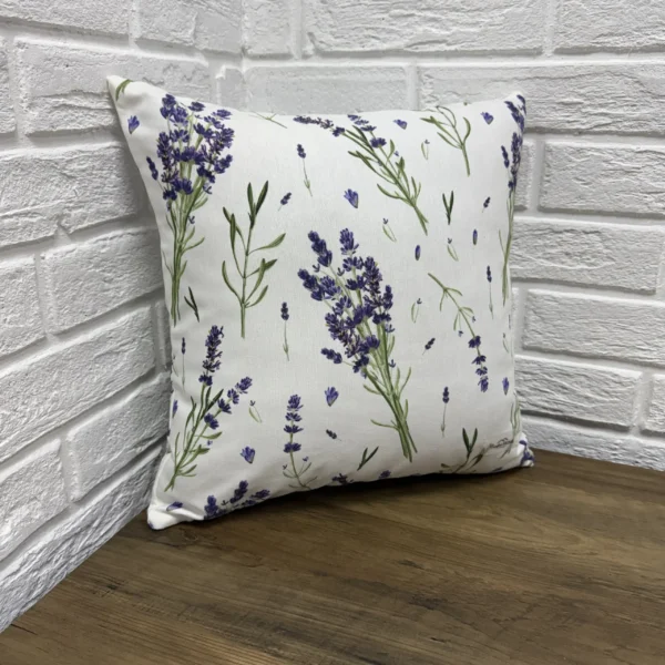 Подушка панама "Bouquet lavender" 40х40 см