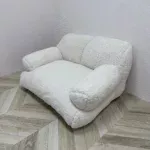 Лежак-диванчик для котів та собак хутряний модель 7