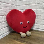 Подушка "Серце happy" плюшева h40 см