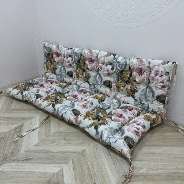 Подушка на піддони/гойдалки/каркаси/садові меблі панама “Bouquet”