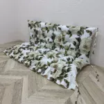 Подушка на піддони/гойдалки/каркаси/садові меблі панама “Big flowers”