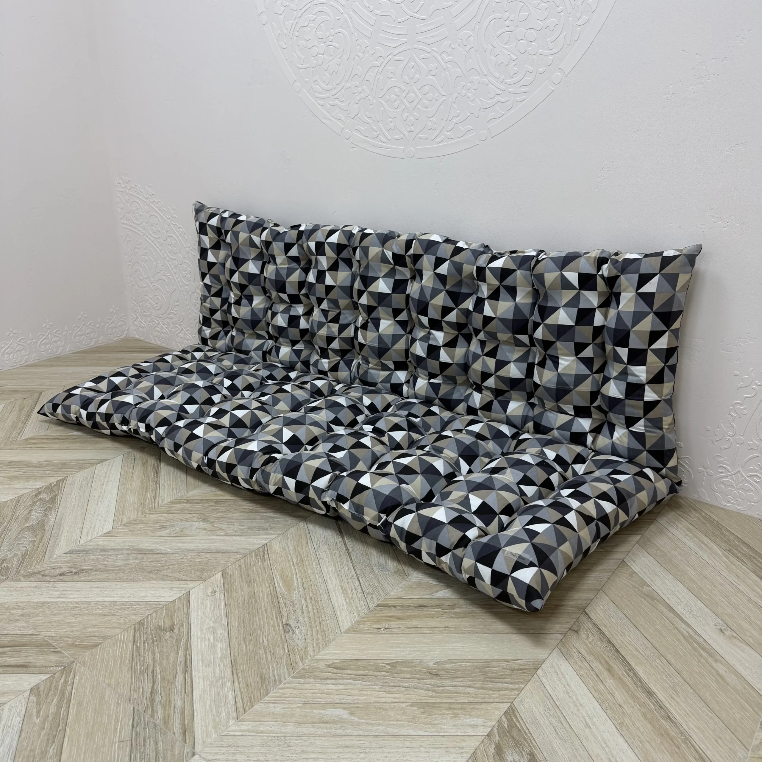 Подушка на піддони/гойдалки/каркаси/садові меблі панама “Mosaic new”