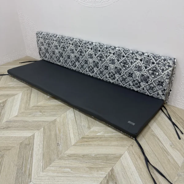 Матрац на піддони/гойдалки/каркаси/садові меблі панама “Azulejo grey”