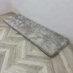 Матрац зі стяжкою з ґудзиками на підвіконня/каркаси/піддони/садові меблі велюровий мармуровий
