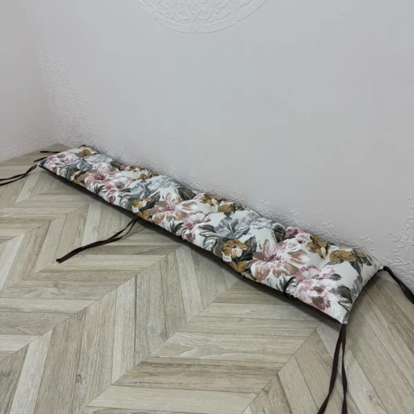 Подушка на підвіконня/каркаси/піддони/садові меблі панама “Bouquet”