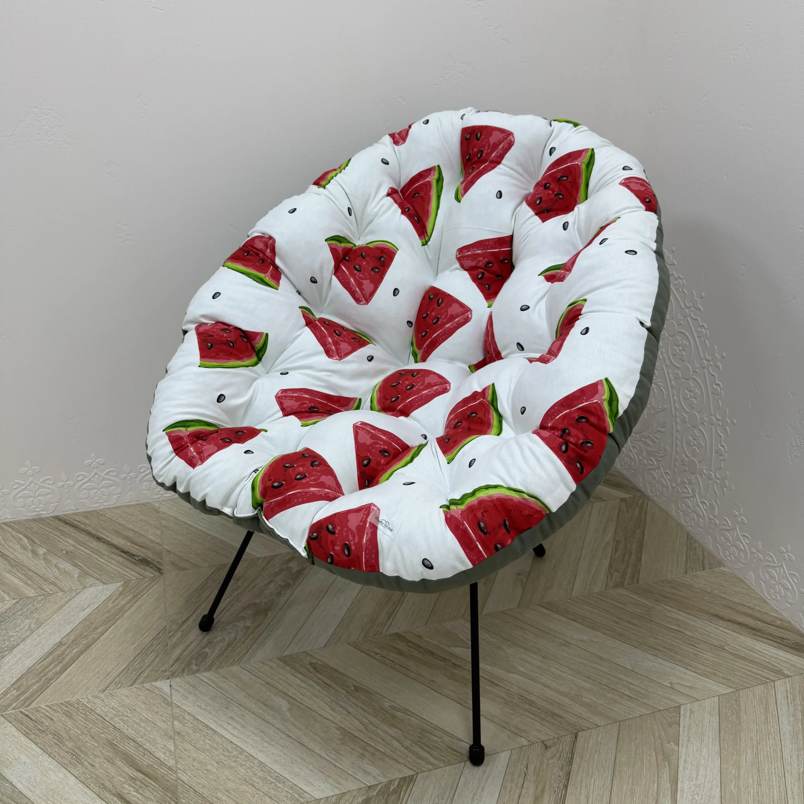 Подушка в лаунж крісло панама "Watermelon"