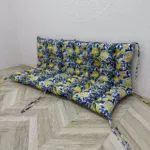 Подушка на піддони/гойдалки/каркаси/садові меблі панама “Lemon D&G”