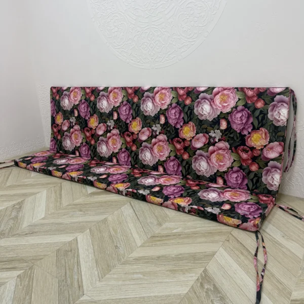 Матрац на піддони/гойдалки/каркаси/садові меблі панама “Peony paradise”