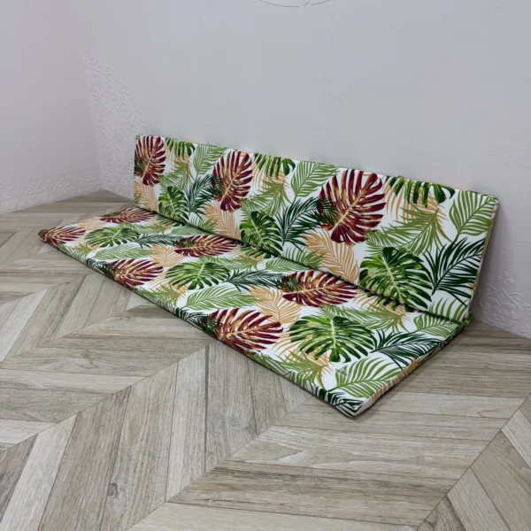 Матрац на піддони/гойдалки/каркаси/садові меблі панама “Tropical leaves”
