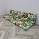 Матрац на піддони/гойдалки/каркаси/садові меблі панама “Tropical leaves”